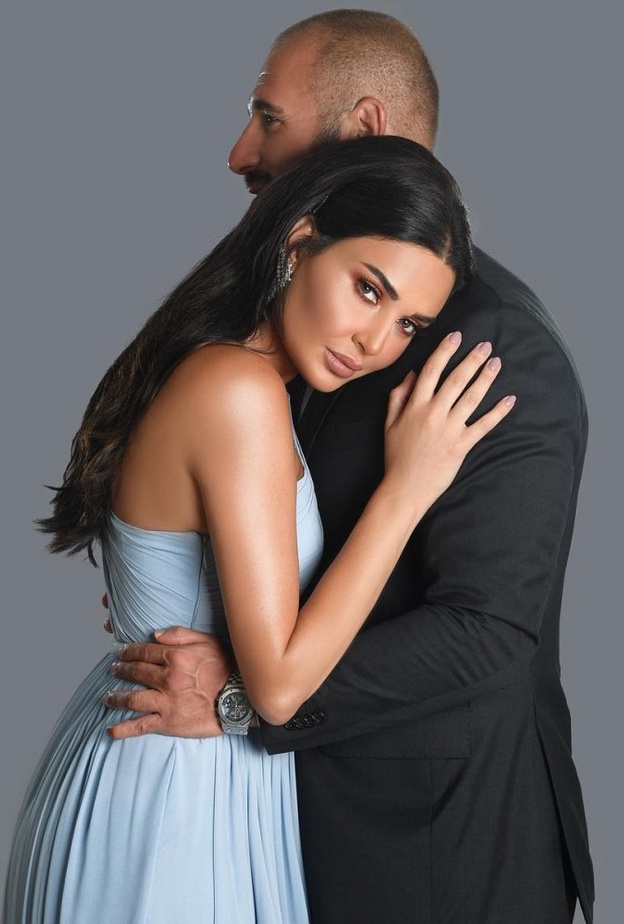 سيرين عبد النور وزوجها