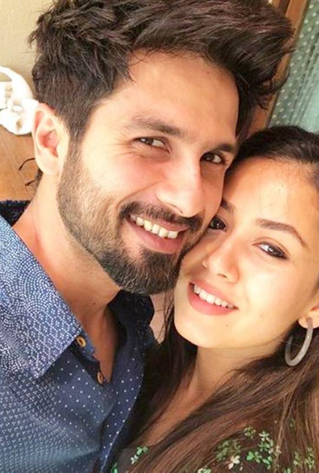 ميرا راجبوت تحتفل بالذكرى السنوية الثالثة لزوجها من شاهيد كابور