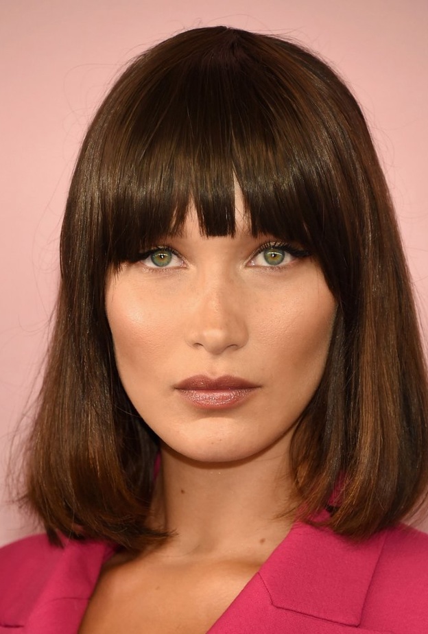 شكل الغرة تلعب دوراً أساسياً في إظهار شكل الوجه