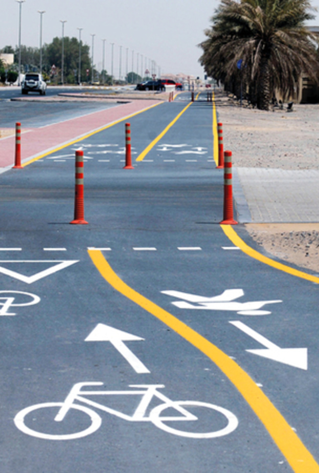 تعرف على غرامة قيادة الدراجة الهوائية في شوارع دبي السريعة