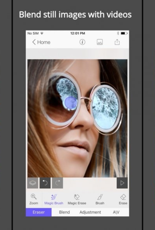تطبيق StoryZ Photo motion لجعل جزء من صورتك الثابتة يتحرك