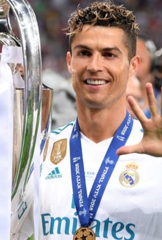  كريستيانو رونالدو أفضل لاعب في العالم 5 مرات