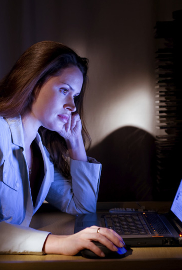 العمل الليلي يضر بالصحة.