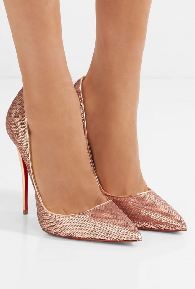 Jimmy Choo صندل ذهبي كعب عالي من