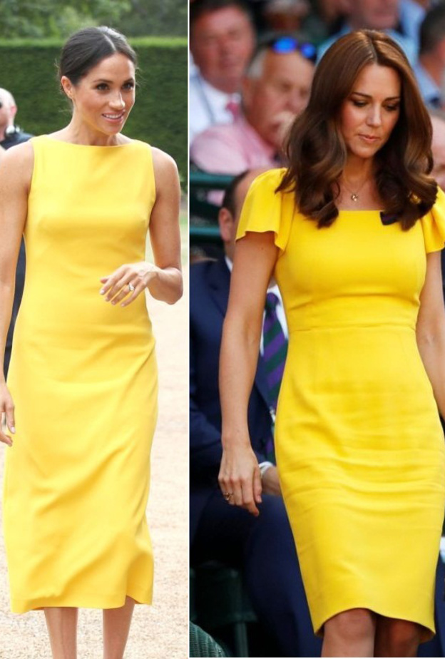 دوقة ساسكس تألقت خلال حضورها حفل استقبال الكومنولث لتحدي الشباب مع برفقة الأمير هاري بفستان من تصميم براندون ماكسويل