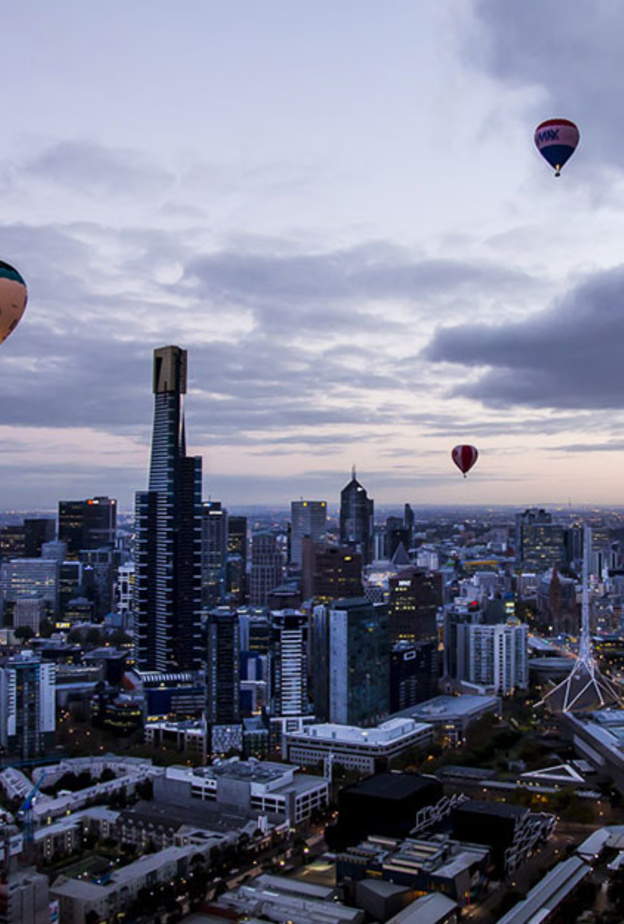 مشهد عام لملبورن