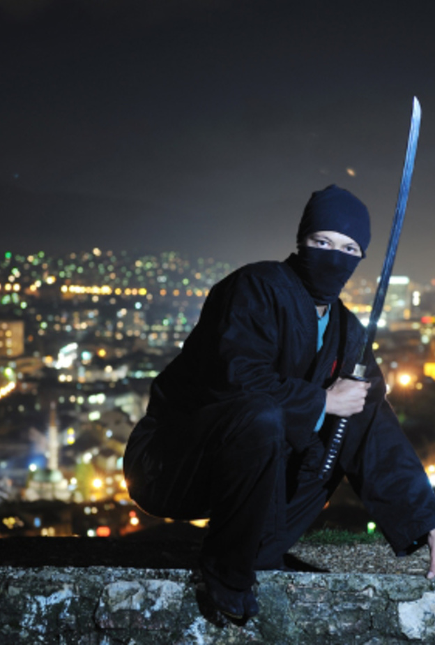 وظيفة النينجا تحتاج إلى تدريب شاق