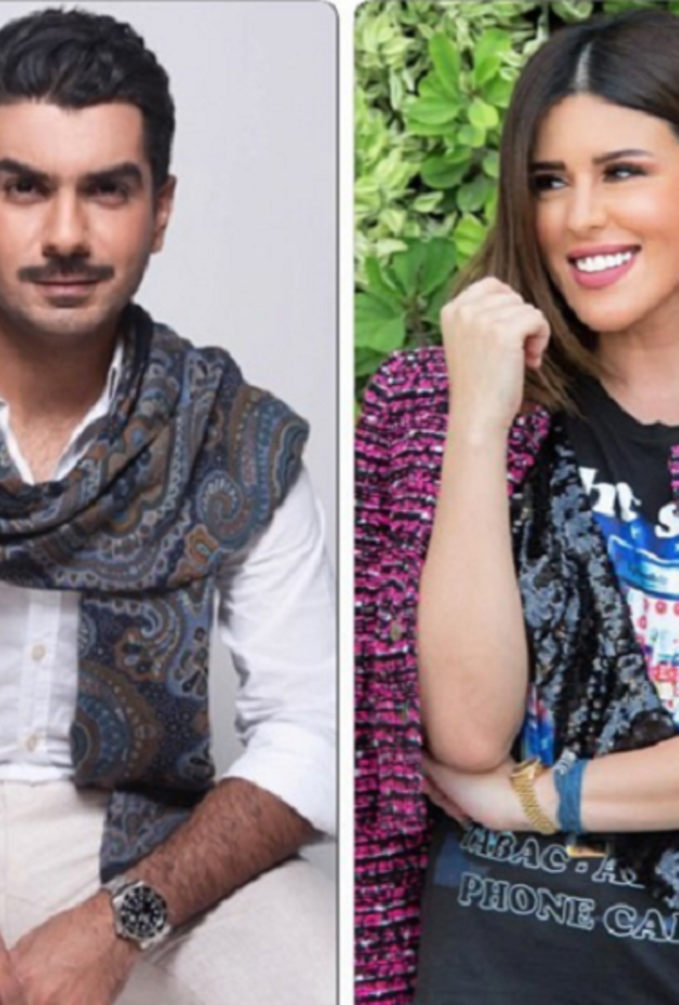 خالد الشاعر ونور الشيخ