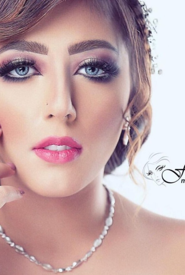 مكياج عروس من خبيرة التجميل السعودية فاطمه بوجباره