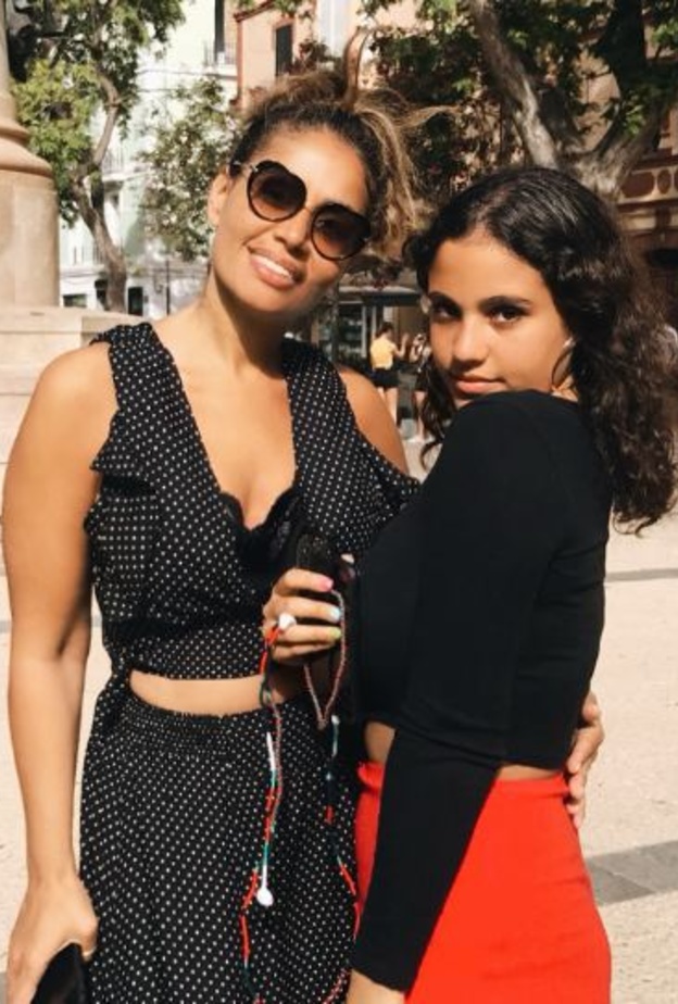 زوجة عمرو دياب احتفلت بعيد ميلاد ابنتها جنى