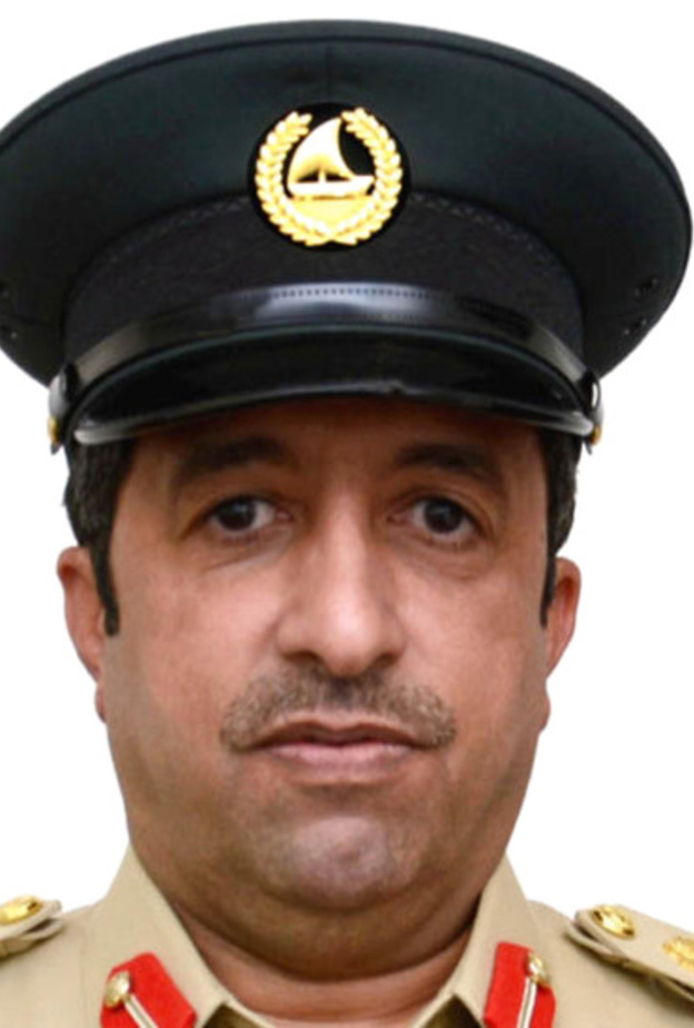 العقيد أحمد حميد المري مدير إدارة مسرح الجريمة بالإدارة العامة للأدلة الجنائية في شرطة دبي
