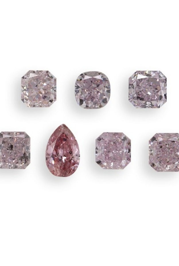  مجموعة ماسات وردية راقية