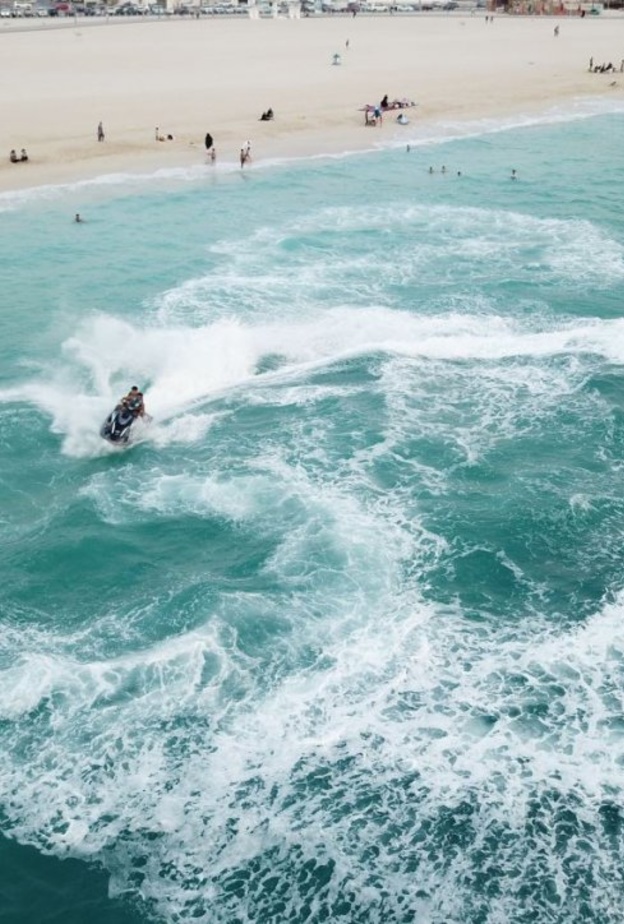 "الدرون" لضبط مخالفي السلامة الشاطئية في دبي