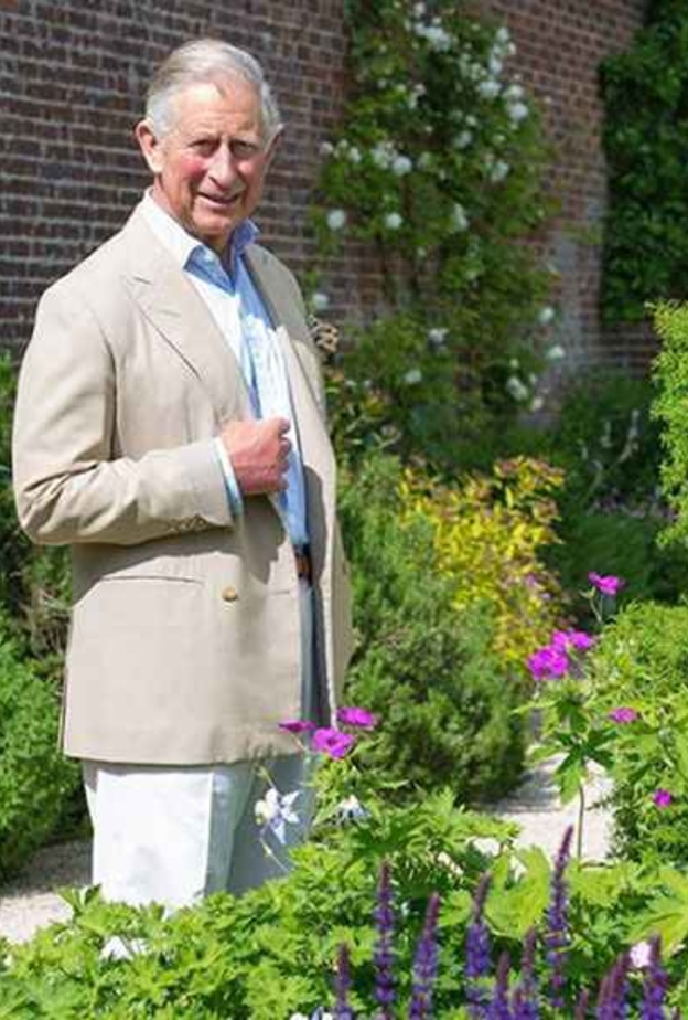 صورة الأمير جورج في منزل جده الريفي