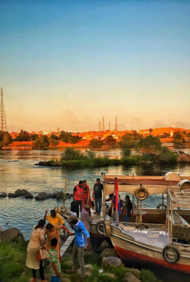 روعة الاسترخاء في مدينة النوبة المصرية