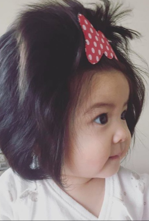 بيبي تشانكو حظيت باهتمام عالمي بسبب شعرها الطويل