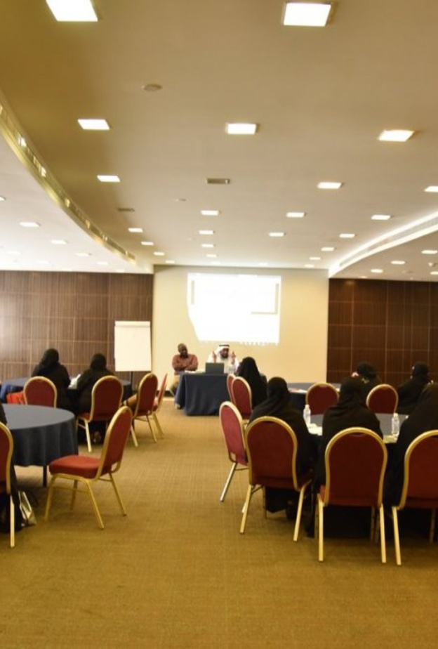 من البرنامج التدريبي في غرفة مكة المكرمة