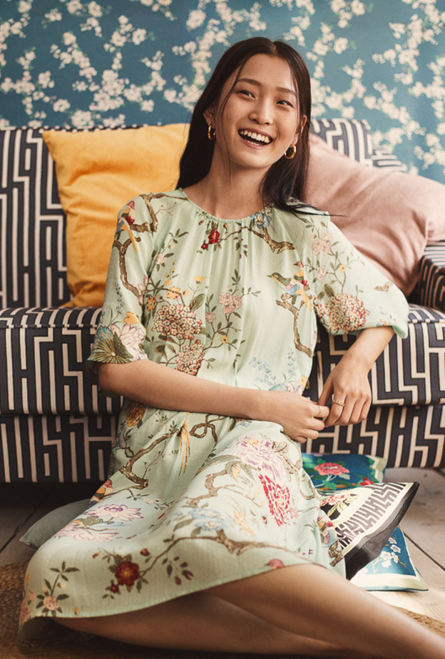 تشكيلة نسائية جديدة ثمرة التعاون بين H&M و GP & J BAKER