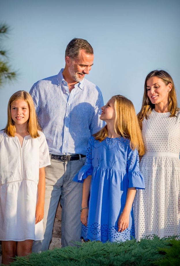  عطلة العائلة الأسبانية المالكة في مايوركا