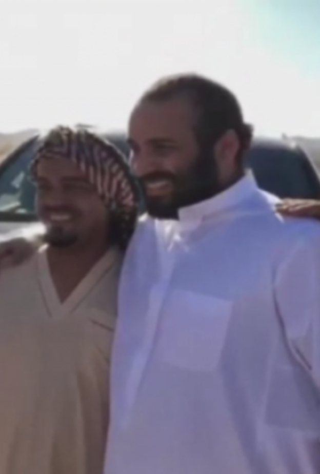 من لقاء ولي العهد السعودي الشباب في نيوم