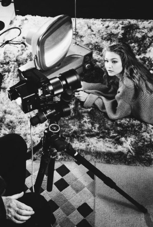 جيجي حديد مع الكسندر وانغ