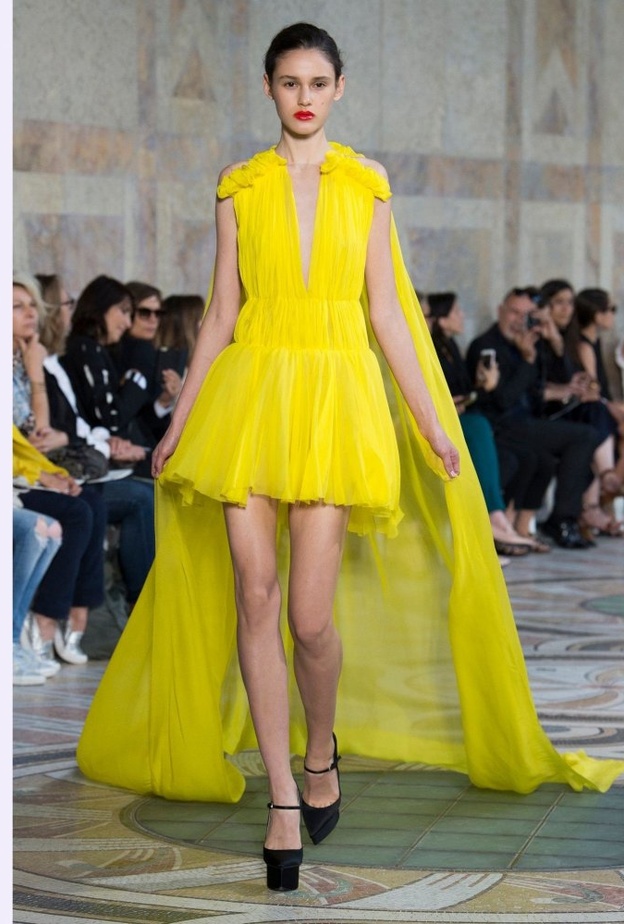 فستان من ايلي صعب