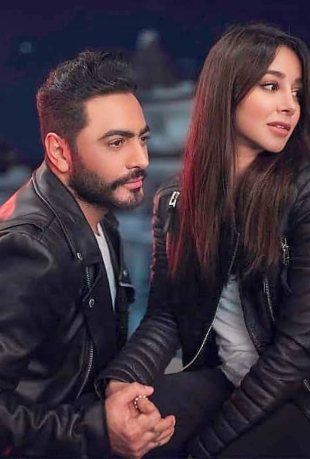 أسيل عمران بطلة كليب تامر حسني