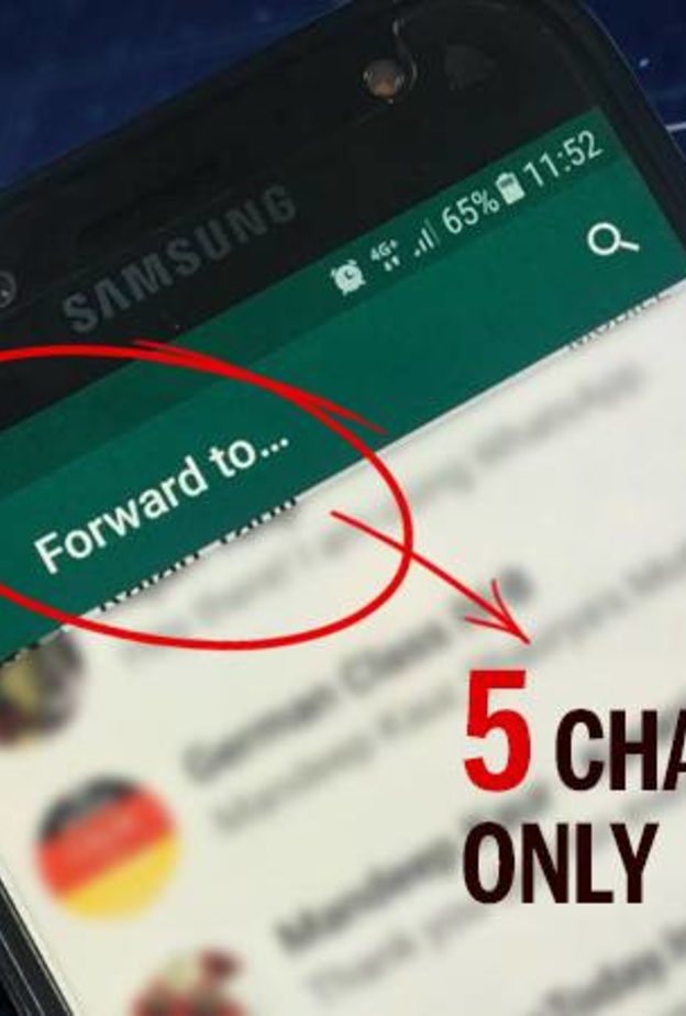 واتساب يعمل على الحدّ من انتشار الاخبار المزيفة