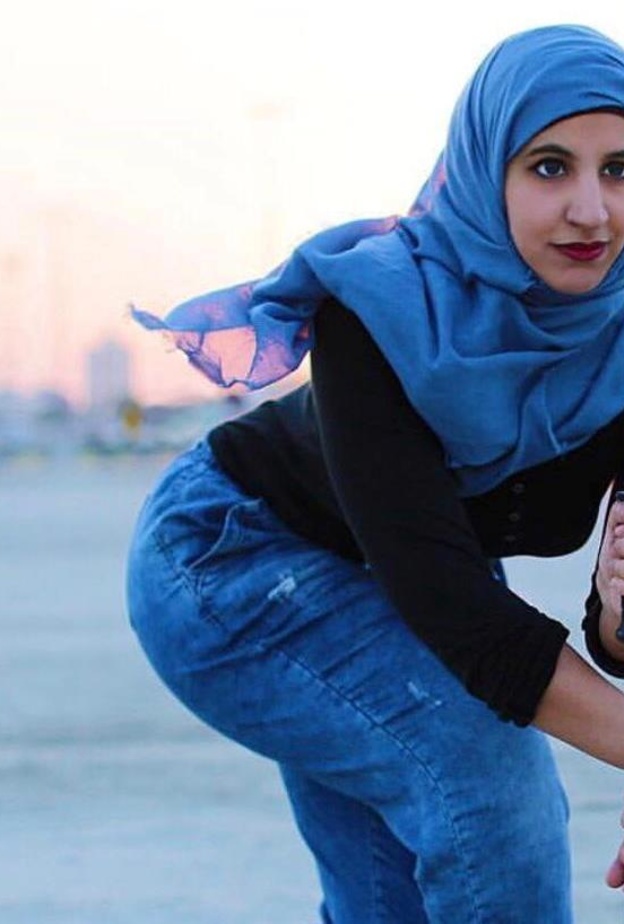 ريم العودة وبعض الأسلحة الخاصة بفن الدوجا القتالي