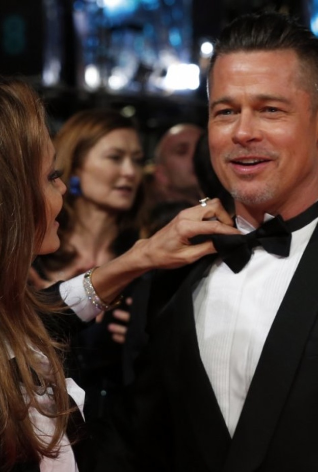 أنجلينا جولي وبراد بيت 