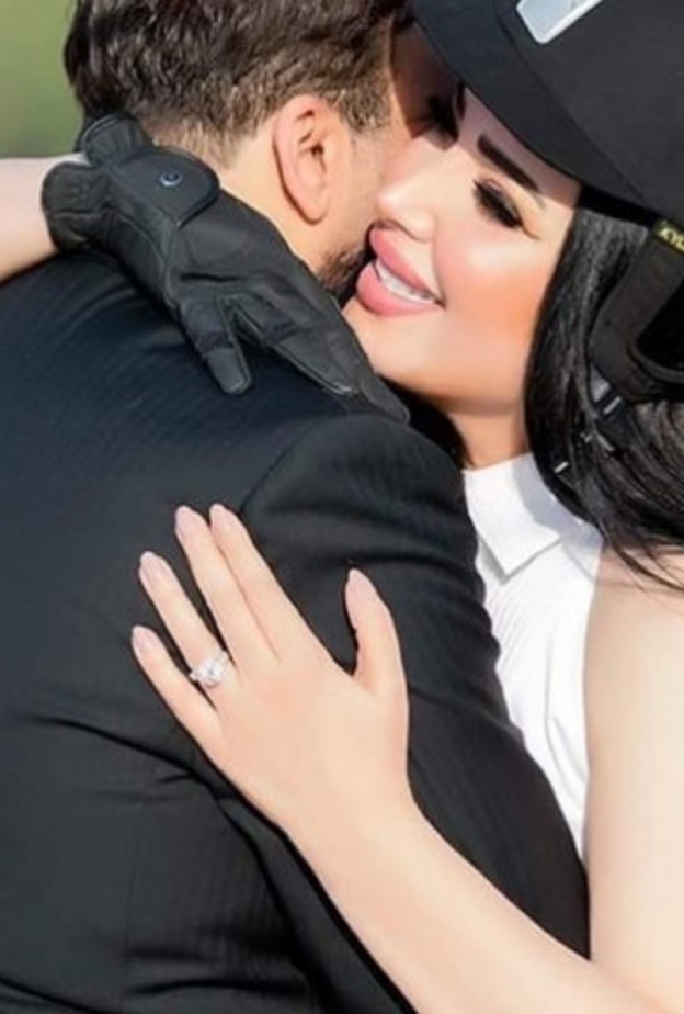 عبير صبري وزوجها