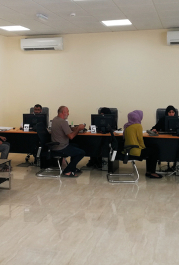 2700 معاملة لمخالفين في عجمان