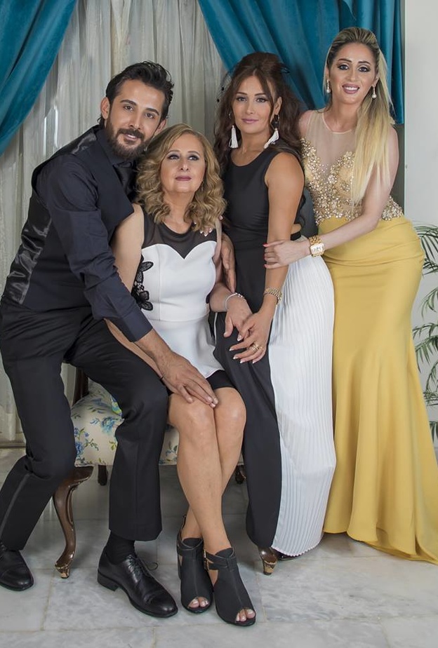 العروسان في يوم الحفل