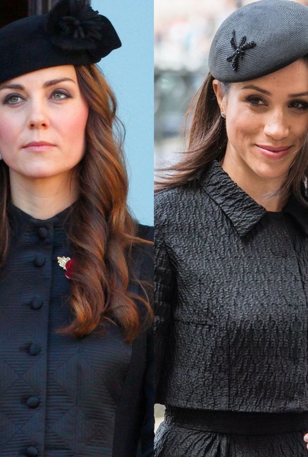 كل من كيت وميغان بالقبعة باللون الزهري.. ايهما أجمل؟