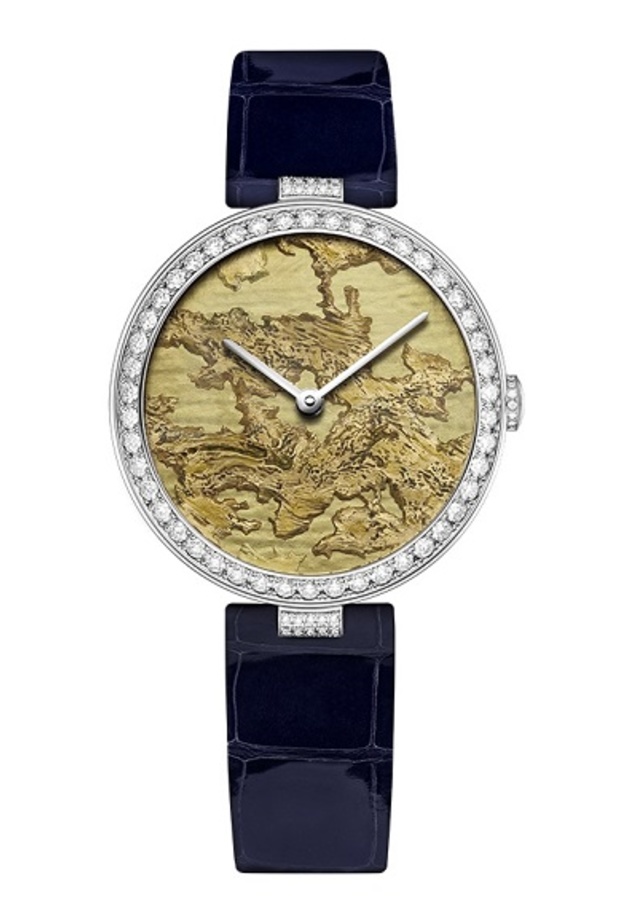 ساعة بولغاري من الماس