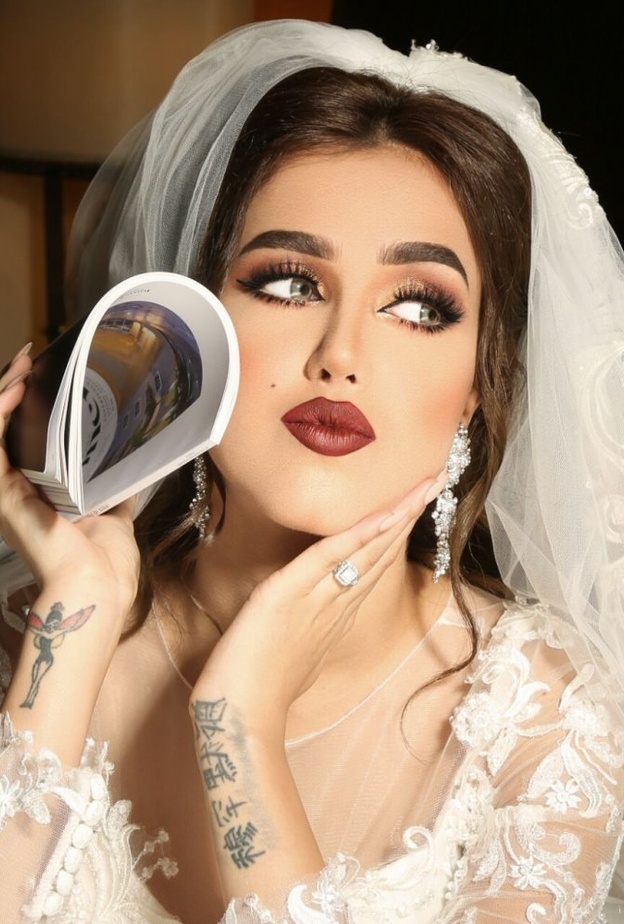 من مكياج العرايس من خبيره التجميل زينب الدرويش
