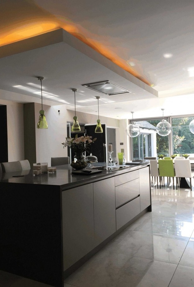 جبس بورد بسيط من مميزات المطابخ العصرية