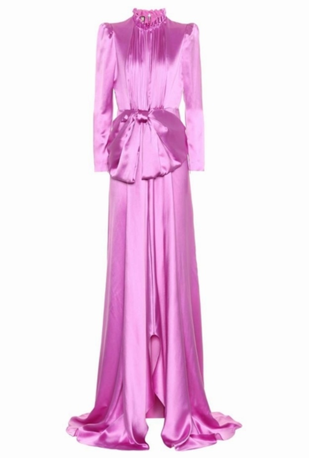  فستان من الساتان من غوتشي