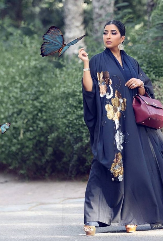 عبايات العيد 2018 الشبابية من وحي اطلالات بثينة الرئيسي