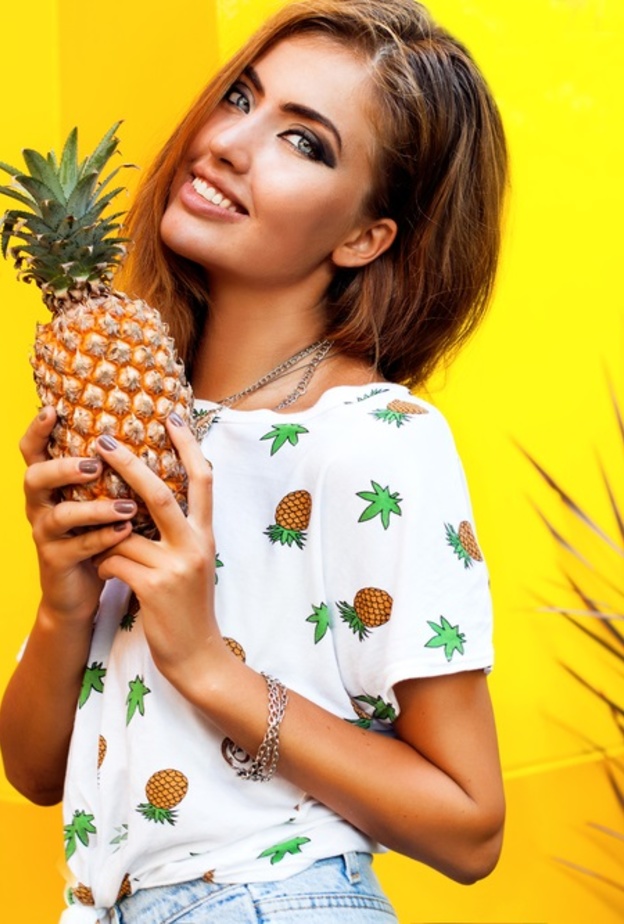 الاناناس من الاطعمة التي تساعد في التخلص من احتباس السوائل