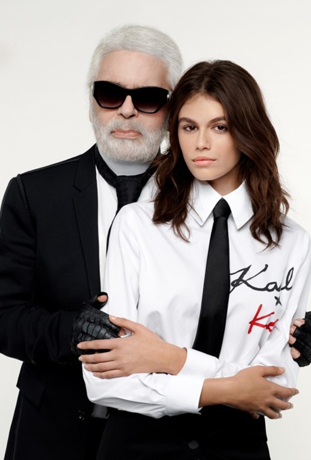 الصورة التي نشرها كارل لاغرفيلد على حسابه