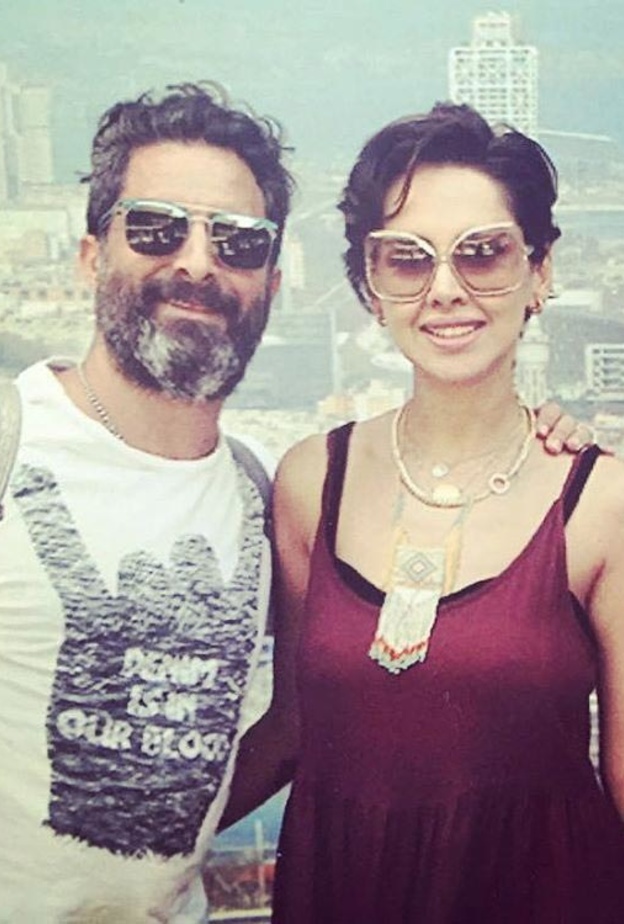 ياسمين رئيس وزوجها