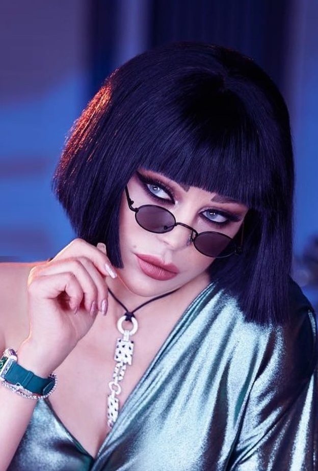 تسريحة شعر هيفاء وهبي 2018