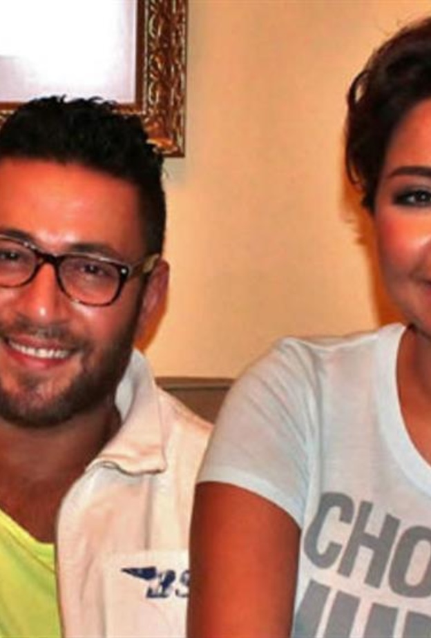 شيرين عبد الوهاب وزياد برجي