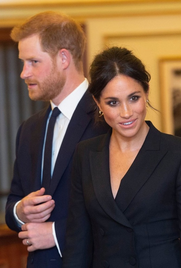 حضر الأمير هاري وزوجته ميغان عرض مسرحية هاملتون الموسيقية