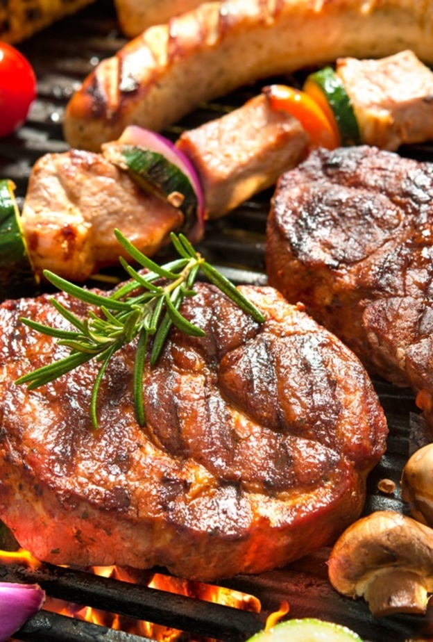 اللحوم المشوية تتسب بامراض القلب 