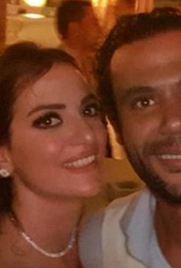 محمد إمام وزوجته نوران طلعت 