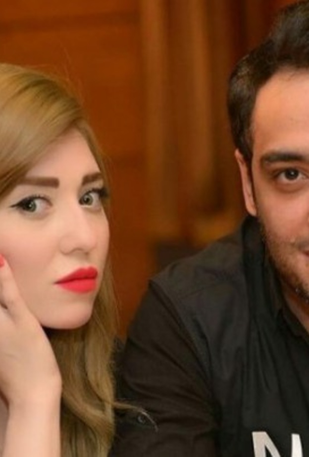 رامي جمال وزوجته 