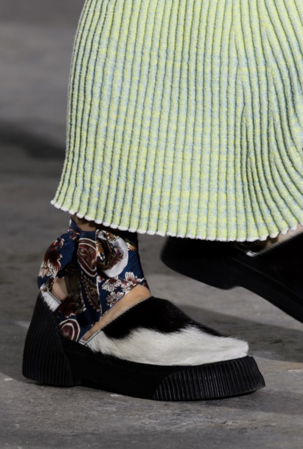 أحذية القبقاب موضة خريف وشتاء 2018