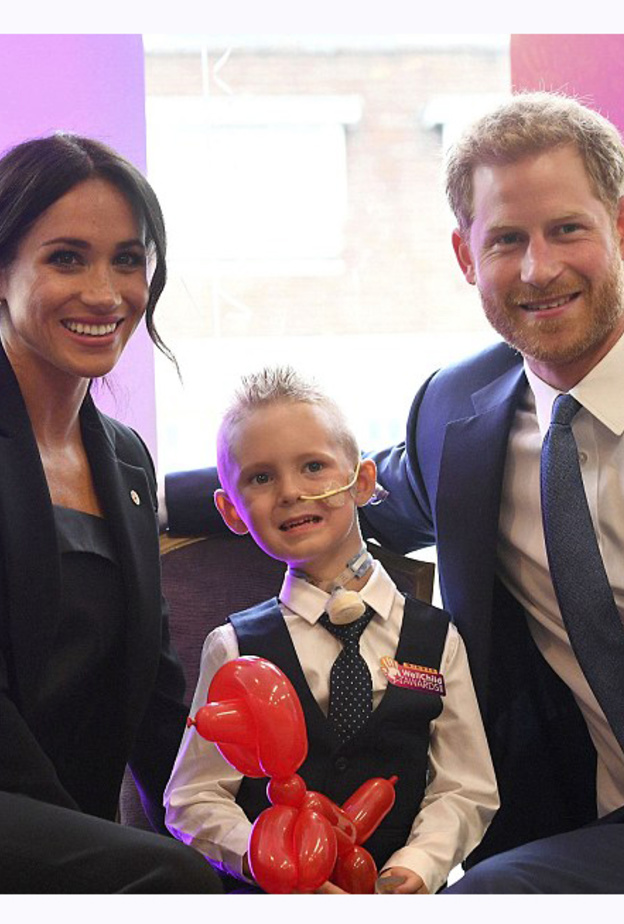 الأمير هاري وزوجته دوقة ساسيكس في الحفل التحضيري لجوائز WellChild